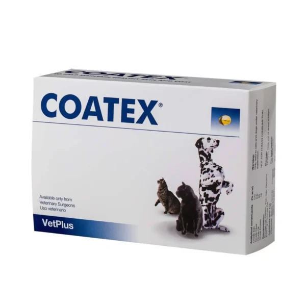 قرص مکمل سگ و گربه وت پلاس مدل کوتکس Vetplus Coatex