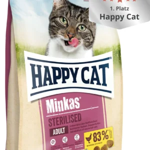 غذای گربه عقیم شده هپی کت Happy Cat Minkas Sterilized
