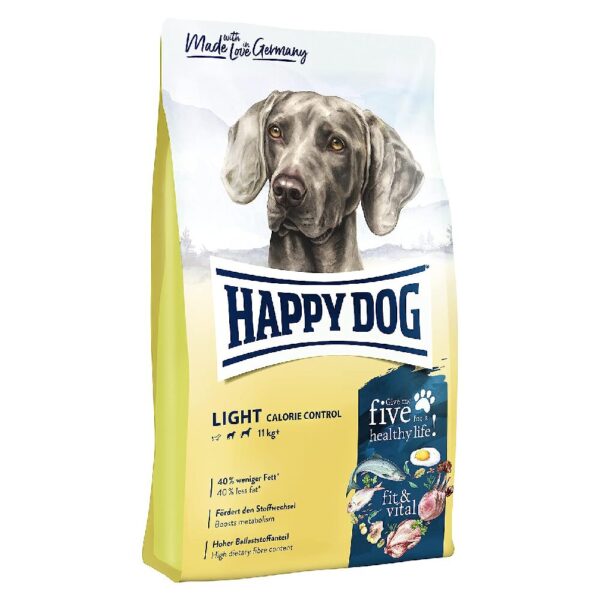 غذای خشک سگ بالغ هپی داگ 12 کیلویی مدل Happy Dog Supreme Fit & Vital Light Calorie Control